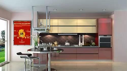 欧景乐不锈钢厨柜